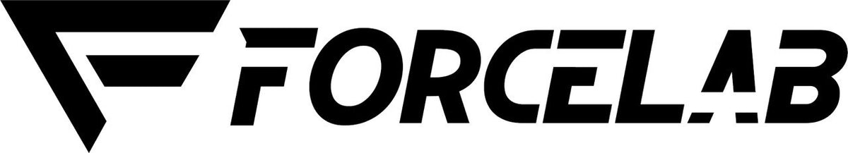 ForceLab logo in black and white