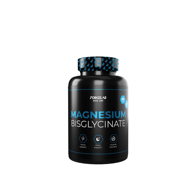 Magnesium Bisglycinate – bisglicinat de magneziu în capsule (250 mg de magneziu)