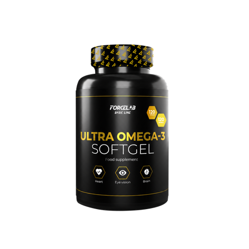 Omega 3 High Potency – ulei de pește cu acizi grași omega 3 EPA și DHA (120 de capsule softgel, 1000 mg)
