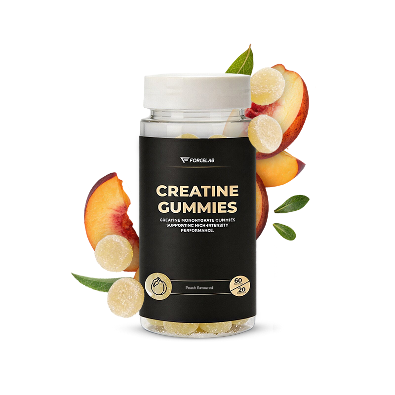 Creatine Gummies – jeleuri cu creatină monohidrat, 60 de bucăți