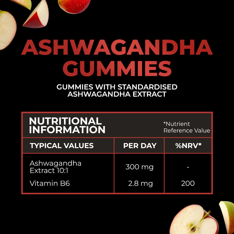 Ashwagandha Gummies – jeleuri cu extract de ashwagandha, 60 de bucăți