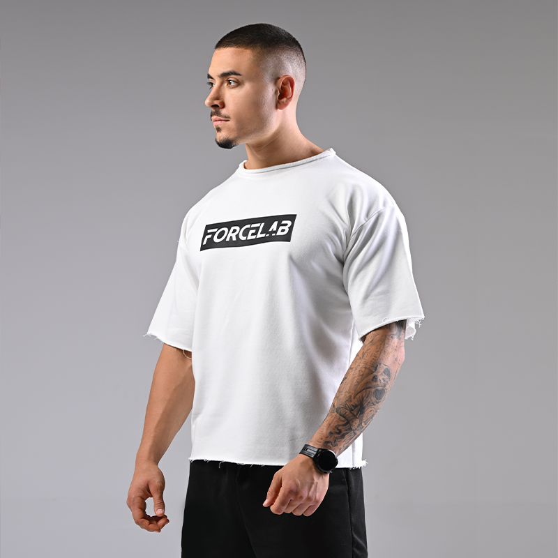 Tricou alb Forcelab