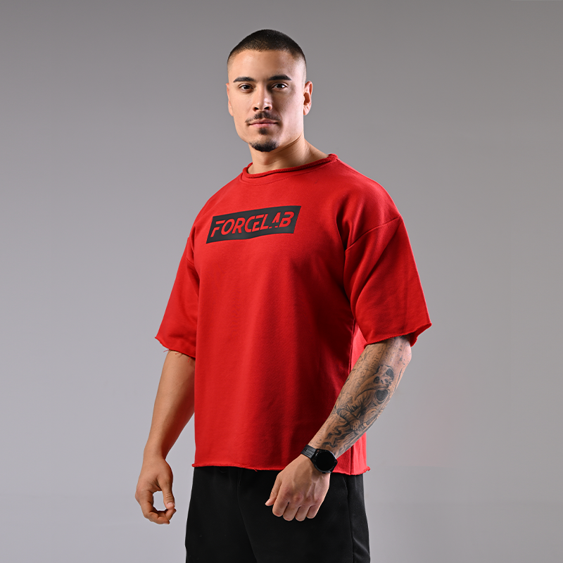 Tricou roșu Forcelab