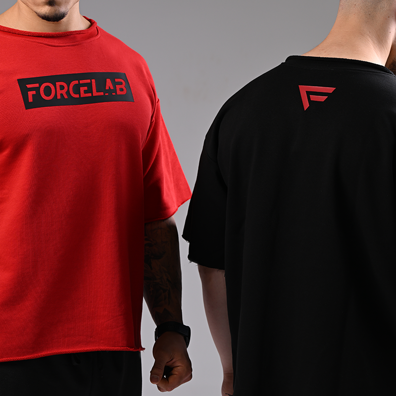 Tricou roșu Forcelab