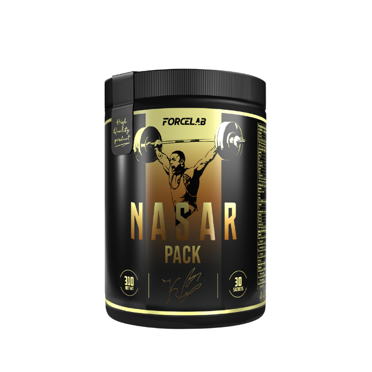 Forcelab Nasar Pack – complex sportiv complet de suplimente alimentare (30 de plicuri)