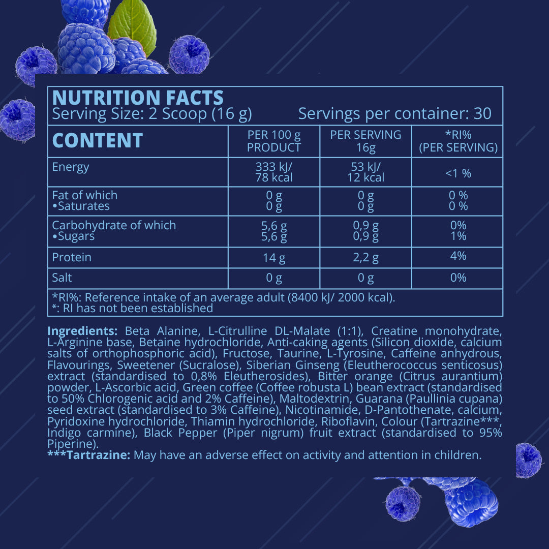 Forcelab The King – pre-antrenament (pre-workout) sub formă de pudră, 480 g