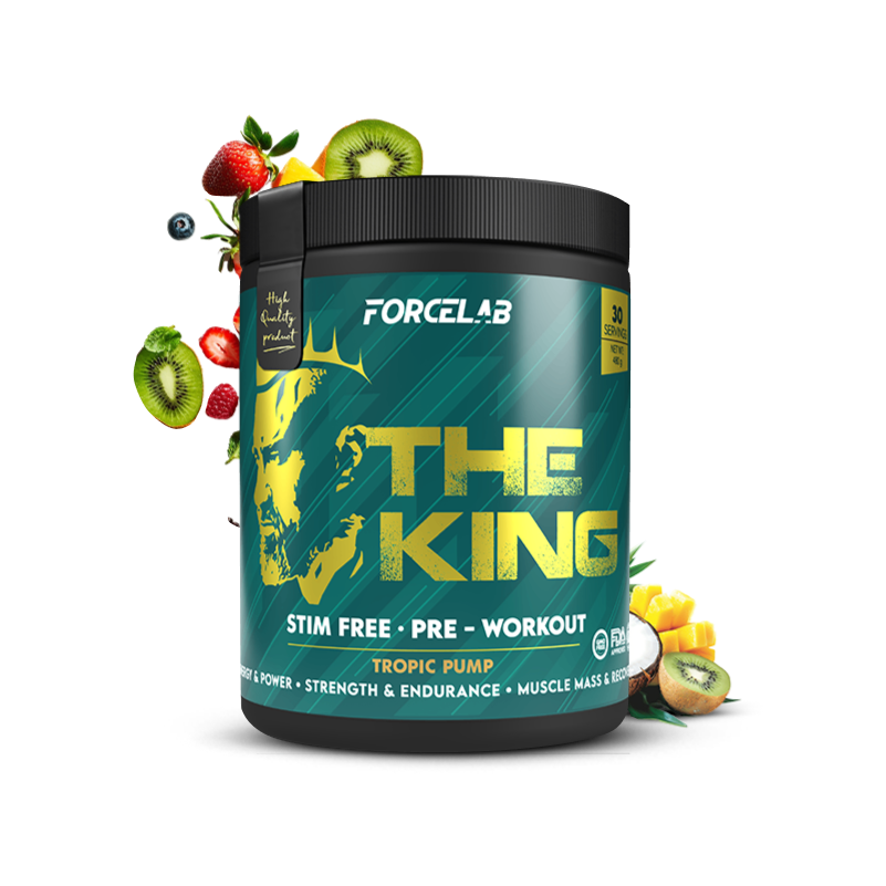 The King No Stim – pre-antrenament fără cofeină și fără stimulente, 480 g