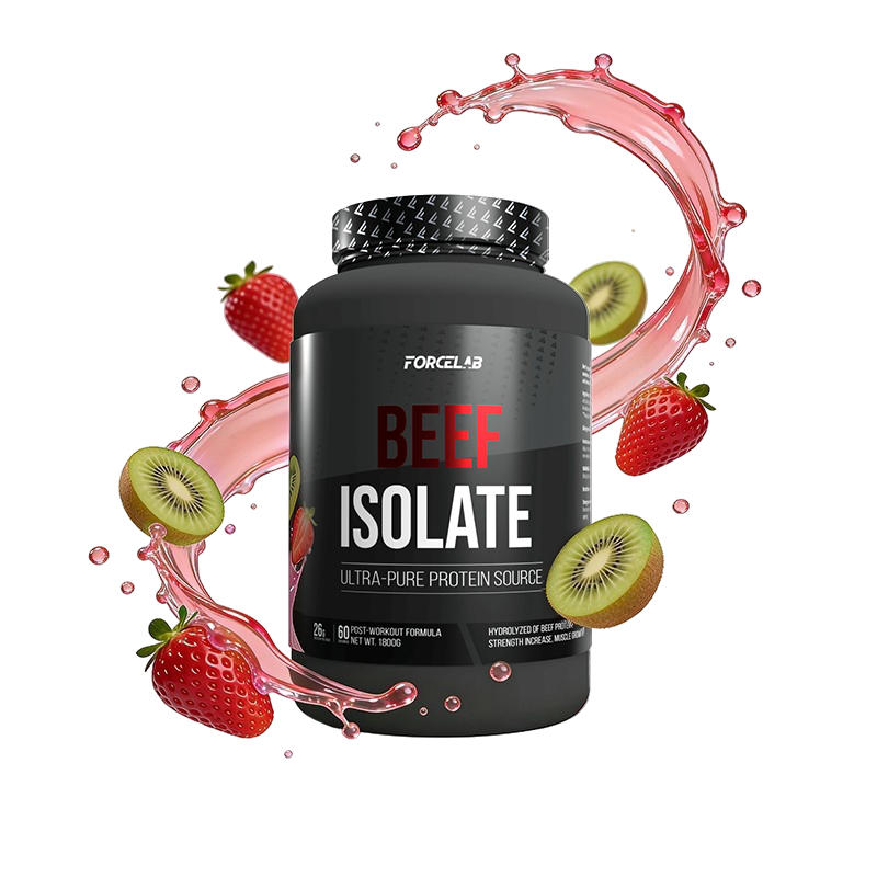 Beef Protein Isolate – proteină hidrolizată din carne de vită, fără lactoză (26 g de proteine per porție)